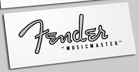 logo Fender Musicmaster Music-Master 1956-1964