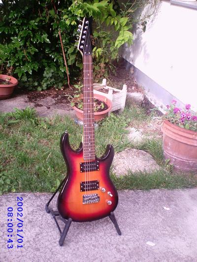 Guitare électrique Heavy Metal style Ibanez