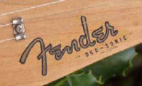logo Fender DuoSonic Duo-Sonic logo Fender DuoSonic Duo-Sonic