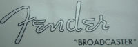 logo Fender Broadcaster logo Fender Broadcaster