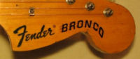logo Fender Bronco logo Fender Bronco