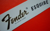 logo Fender Esquire logo Fender Esquire