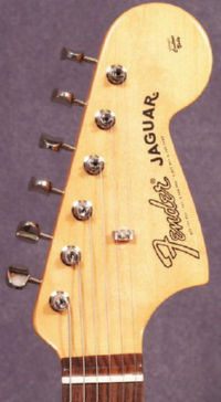 logo Fender Jaguar Logo décalcomanie pour restauration de Fender Jaguar