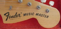 logo Fender Musicmaster Music-Master 1968-1975 logo Fender Musicmaster Music-Master 1968-1975