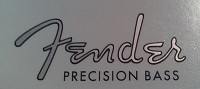 logo Fender Precision Bass logo Fender Precision Bass