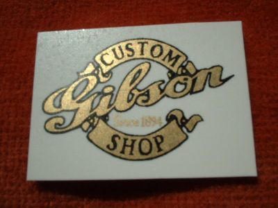 logo Gibson Custom Shop