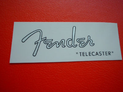 restauration de manche: décalcomanie Fender Telecaster années 50's