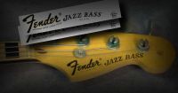 logo Fender vintage 70' Jazz Bass