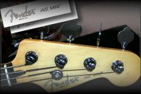 logo Fender vintage Jazz Bass