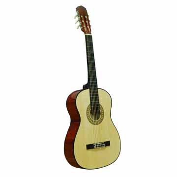 guitare classique d'étude 3/4 pour enfant /ado bois naturel clair