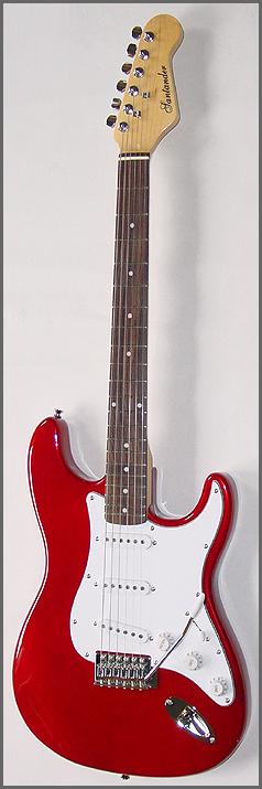 Strat santander rouge
