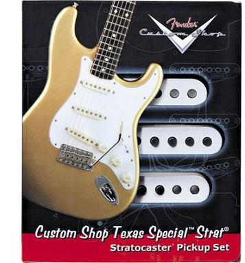 set Custom Shop Texas complet pour Stratocaster set Custom Shop Texas complet pour Stratocaster