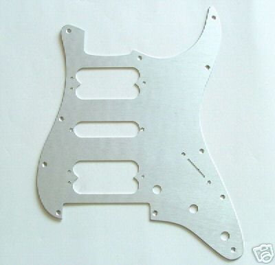 Pickguard superstrat aluminium HSH